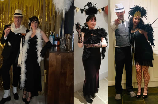 1920s murder mystery with different flapper characters