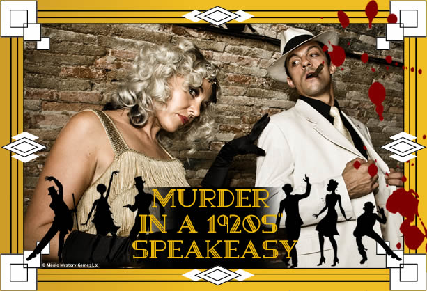1920s' Speakeasy Murder Mystery Party - cover image