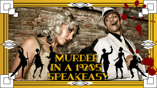 How to host a 1920's Murder Mystery Party - Livin' in Coffee