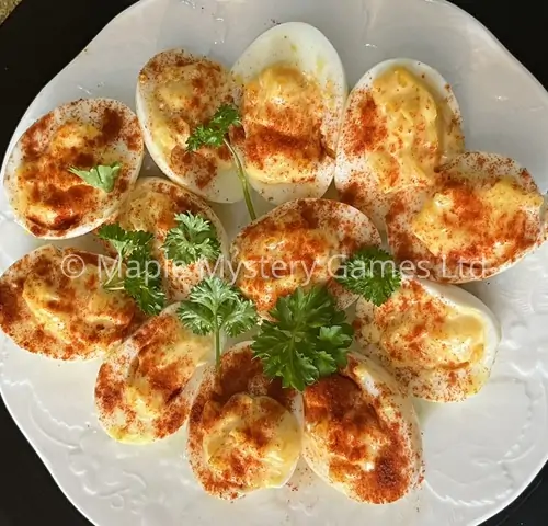 Devilled eggs