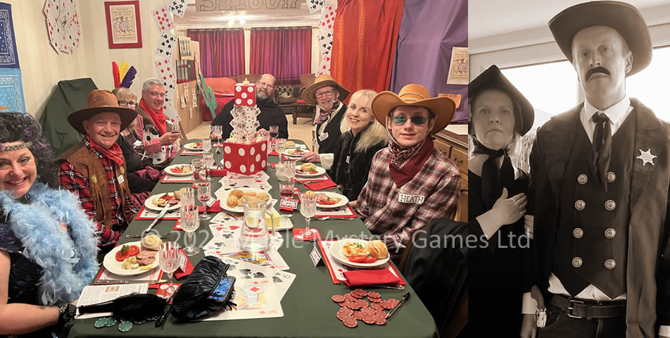 Fancy dress for our Murder in the Wild West game