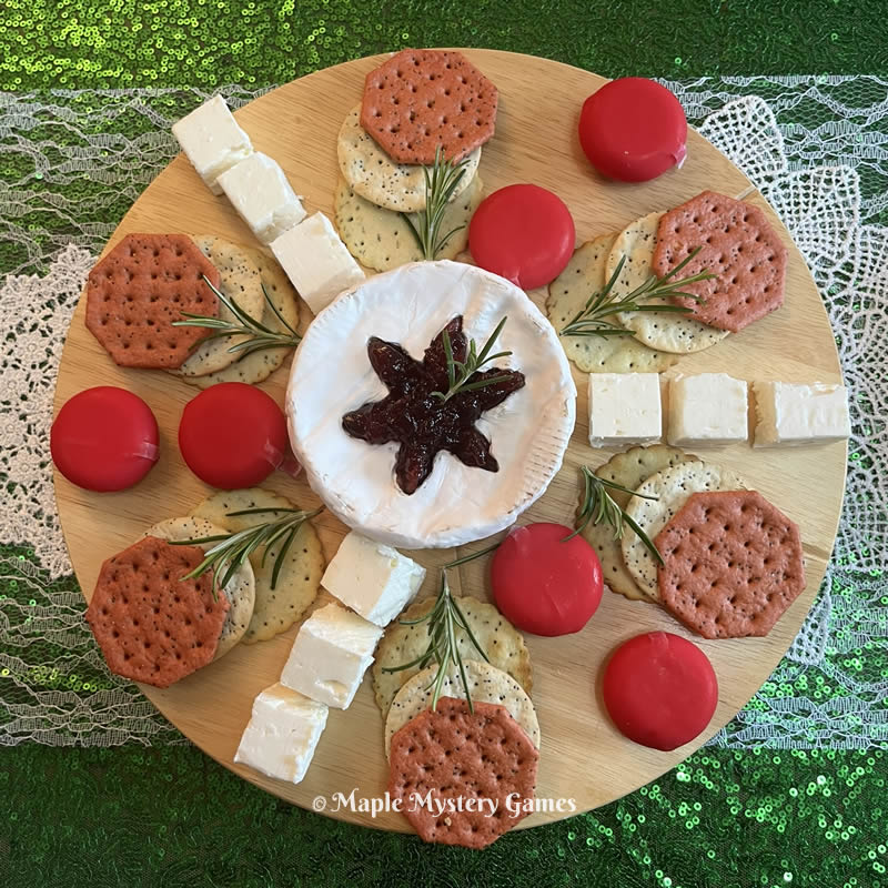 Festive cheeseboard