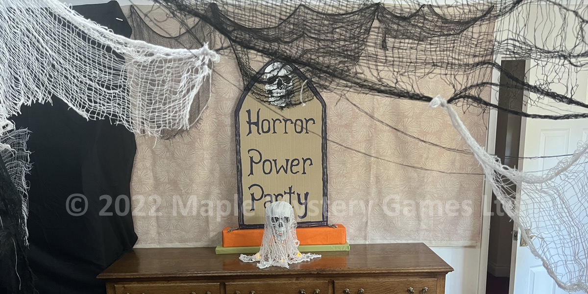 Horror Power Party Gravestone