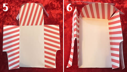 How to make a sleigh: steps 5 and 6