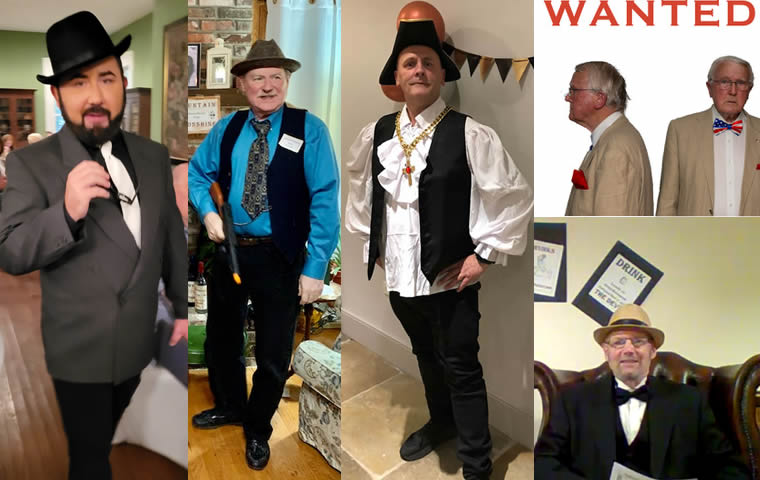 Different customer outfits for Mayor O'Clipper
