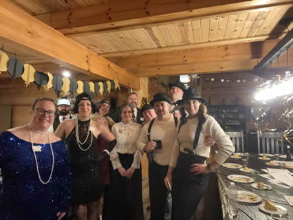 Monica Weber's 'Murder in a 1920s Speakeasy' party