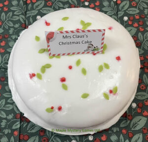 Mrs Claus's Christmas Cake