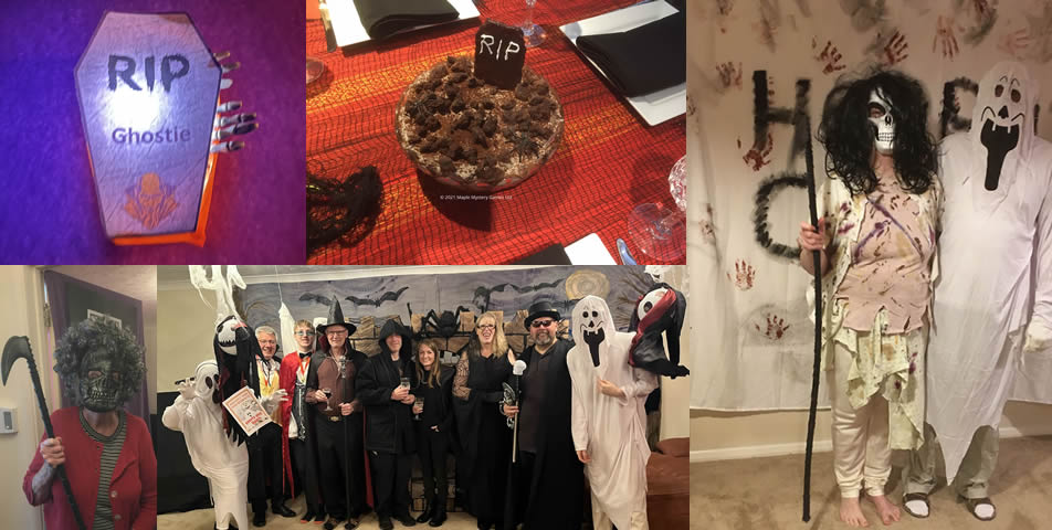 Murder at Horror Castle: party photos