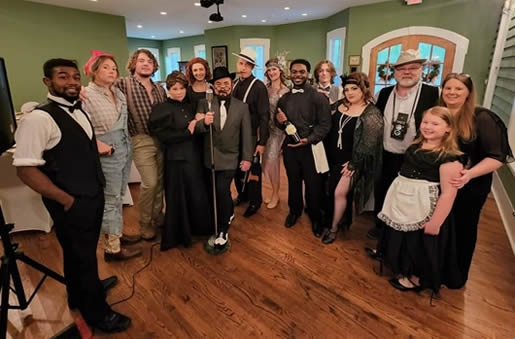 How to host a 1920's Murder Mystery Party - Livin' in Coffee