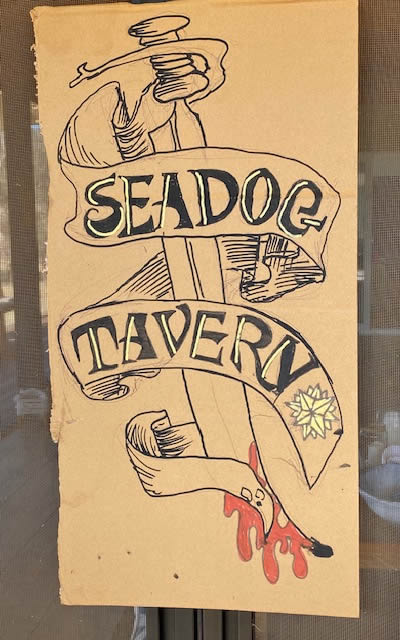 Seadog Tavern Sign