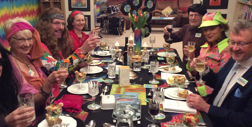 Murder in the Swinging Sixties - dinner party version