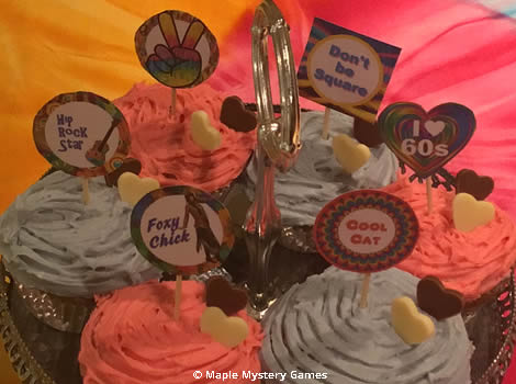 Themed cupcake toppers
