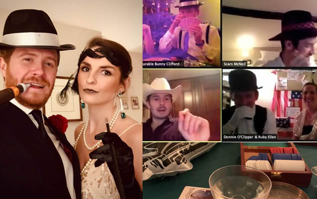 Murder in a 1920s Speakeasy - played virtually